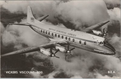 VICKERS Viscount 800 B.E.A.