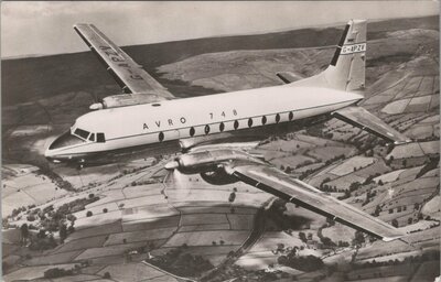 AVRO 748 (G-APZV) Engeland