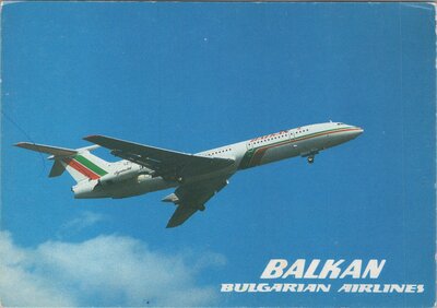 BALKAN BULGARIAN AIRLINES Tupolev 154