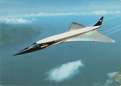 BOAC BRITISH AIRWAYS Concorde