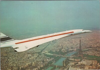 CONCORDE British Aircraft Corporation Sud Aviation France