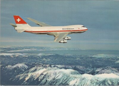 SWISSAIR Boeing 747-B Jumbo Jet