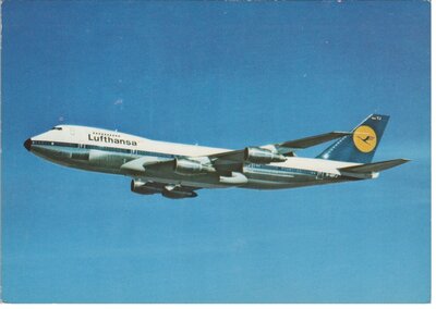 LUFTHANSA Boeing 747 D Jumbo Jet