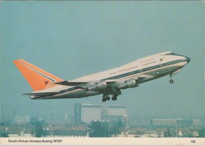 SOUTH AFRICAN AIRWAYS Boeing 747SP