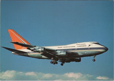 SOUTH AFRICAN AIRWAYS Boeing 747SP-44