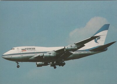 IRAN AIR Boeing 747 SP-86