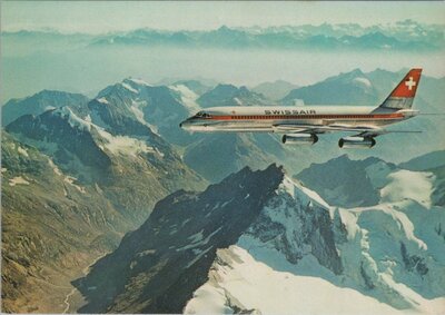 SWISSAIR Convair CV-990 Coronado