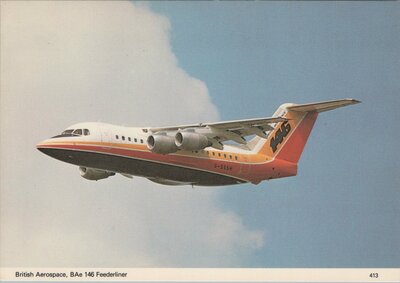 BRITISH AEROSPACE Bae 146 Feederliner