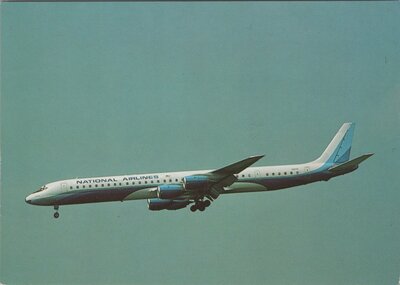 NATIONAL AIRLINES Douglas DC8-71