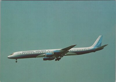 NATIONAL AIRLINES Douglas DC8-71