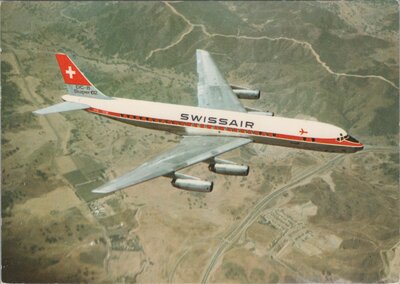 SWISSAIR Douglas DC 8 Super 62