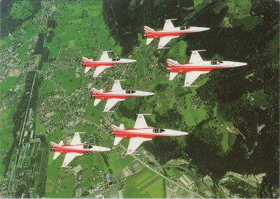 PATROUILLE SUISSE F-5E Tiger