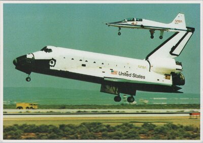 SPACE SHUTTLE Touch Down at Edwards Air Force Base