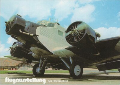 JUNKERS JU 52/3 m Flugausstellung bei Hermeskeil