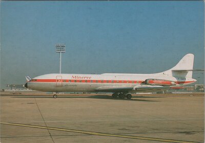 MINERVE Caravelle 6N F-GATZ Paris-Orly