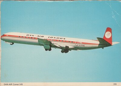 DAN-AIR Comet IVB