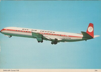 DAN-AIR Comet IVB