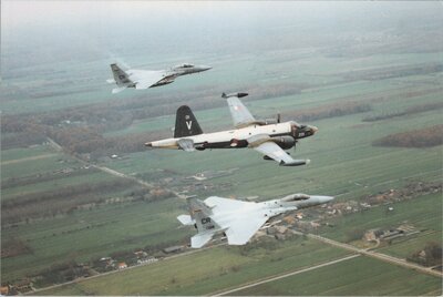 LOCKHEED SP-2H Neptune and F-15 Eagles 32.T.F.S