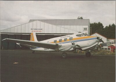 DE HAVILLAND DHA-3 Drover 3 Great Barrier Airlines