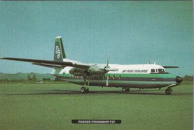 AIR NEW ZEALAND Fokker Friendship F27