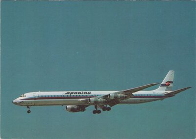 SPANTAX Douglas DC8-61