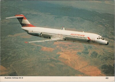 AUSTRIAN AIRLINES DC-9