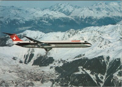 SWISSAIR DC 9-81