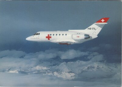 BRITISH AEROSPACE Bae 125-800 B Swiss Air-Ambulance