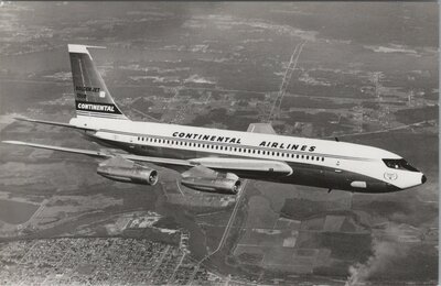 BOEING 720 - 024B Continental Airlines