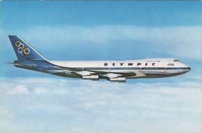 OLYMPIC AIRWAYS Boeing 747-200 Jumbo Jet