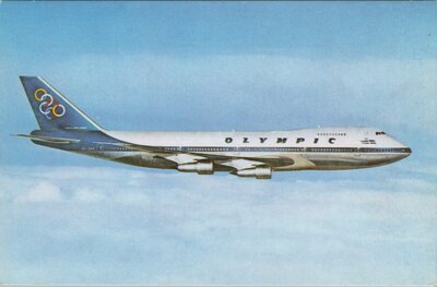 OLYMPIC AIRWAYS Boeing 747-200 Jumbo Jet