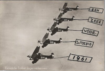 ESCADRILLE Fokker Jager-verkenners