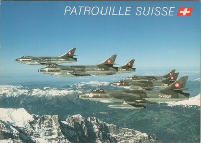 PATROUILLE SUISSE Aviation Militaire