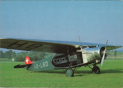 FOKKER F-VIIa. Niederlande 1927