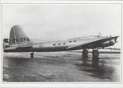 SAS Boeing B-17 1944 - 48