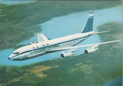 BOEING 707 de la compagnie EL-AL