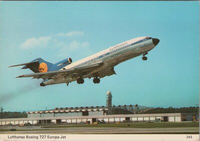 LUFTHANSA Boeing 727 Europa Jet