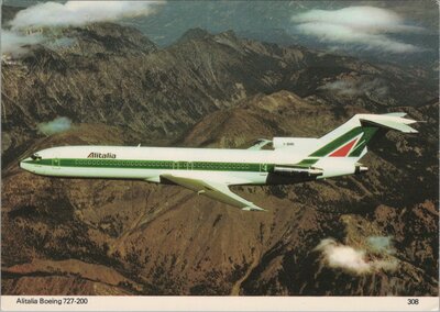 ALITALIA Boeing 727-200