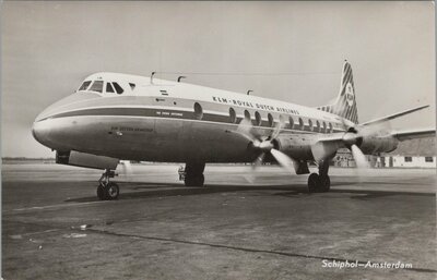 VICKERS Viscount KLM Schiphol-Amsterdam