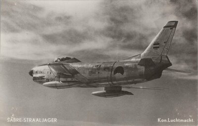 SABRE Straaljager Kon.Luchtmacht