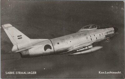 SABRE Straaljager Kon.Luchtmacht