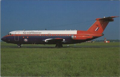 BAC 1-11 of RAE Farnborough