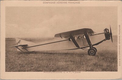 AVION LIMOOSINE C. A. F. 4 Places