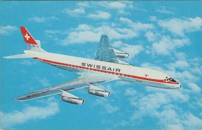 SWISSAIR DC-8 Jet