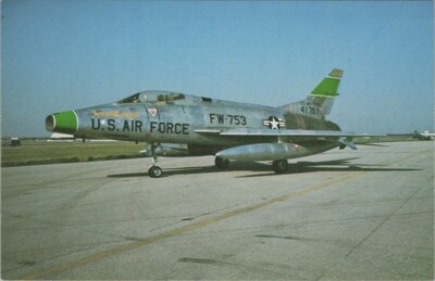 NORTH AMERICAN F-100C Super Sabre