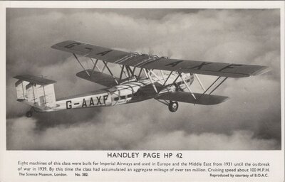 HANDLEY PAGE HP 42