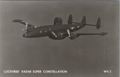 LOCKHEED Radar Super Constellation