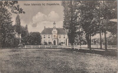 DIEPENHEIM - Huize Warmelo bij Diepenheim