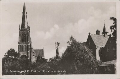 ST. NICOLAASGA - R.K. Kerk en O.L. Vrouwengesticht