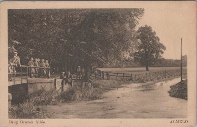 ALMELO - Brug Graven Allée